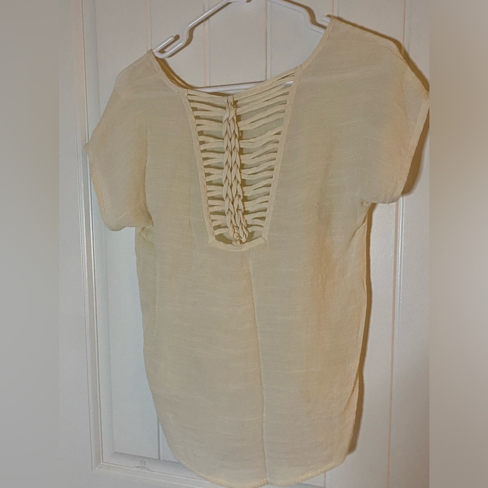 Vintage Cream Colored Top